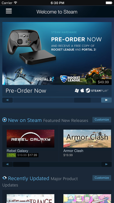 steam手机端下载