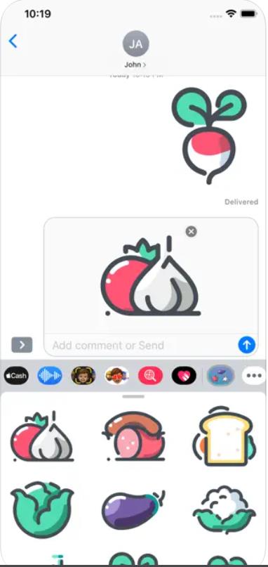 CartoonVegetablesEmoji app下载