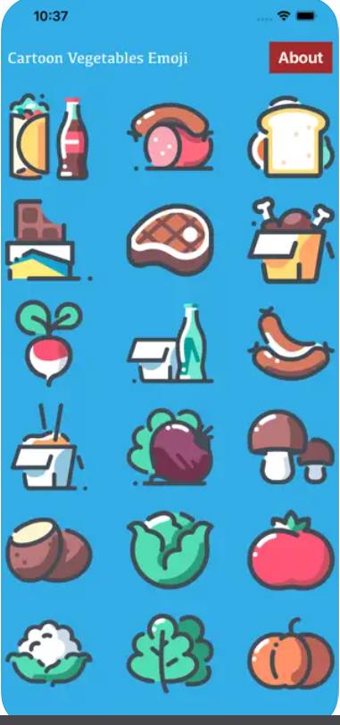 CartoonVegetablesEmoji app下载