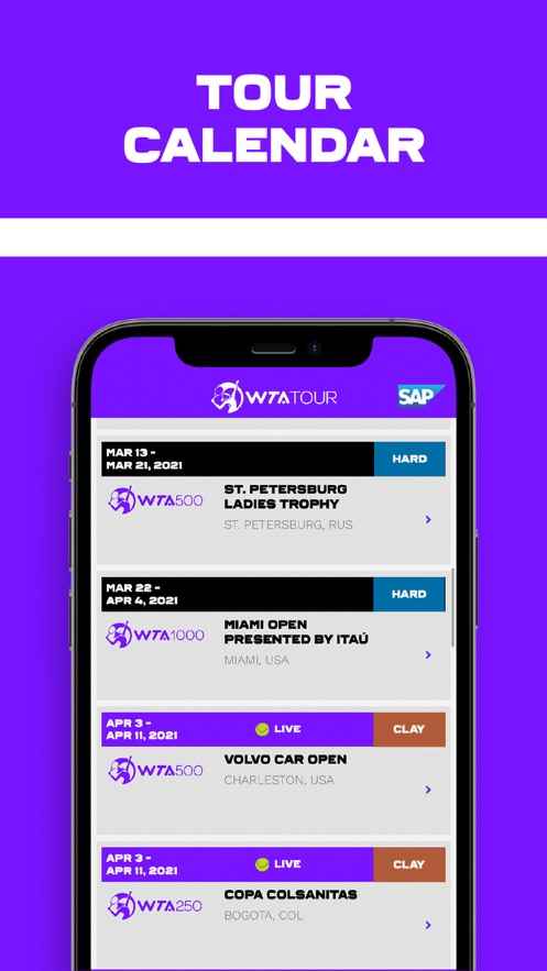 WTA Scores app官方移动端图片1